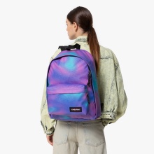 Eastpak Everyday Backpack Out Of Office Sparkly Blur Purple/Blue 27 Litres